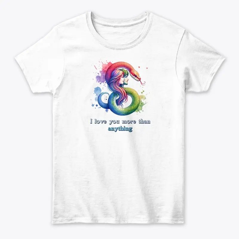 Two Snakes in Love' tee