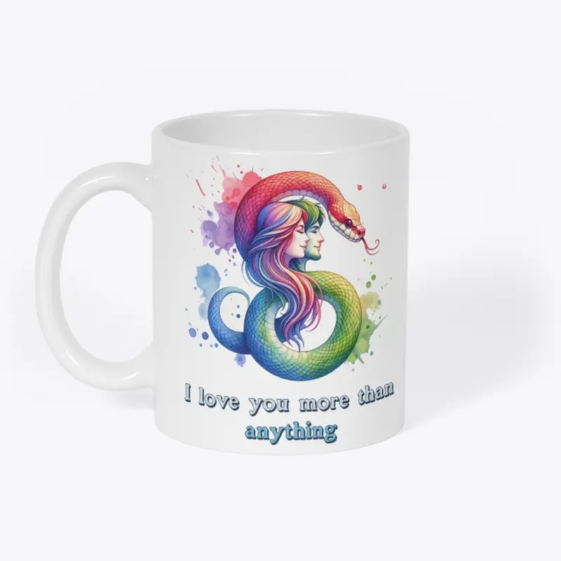 Two Snakes in Love' tee